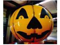 Jack o'Lantern Halloween helium balloon