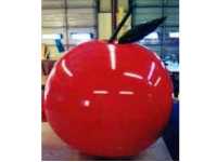 Apple helium balloon