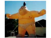 sumo wrestler cold-air sports inflatable